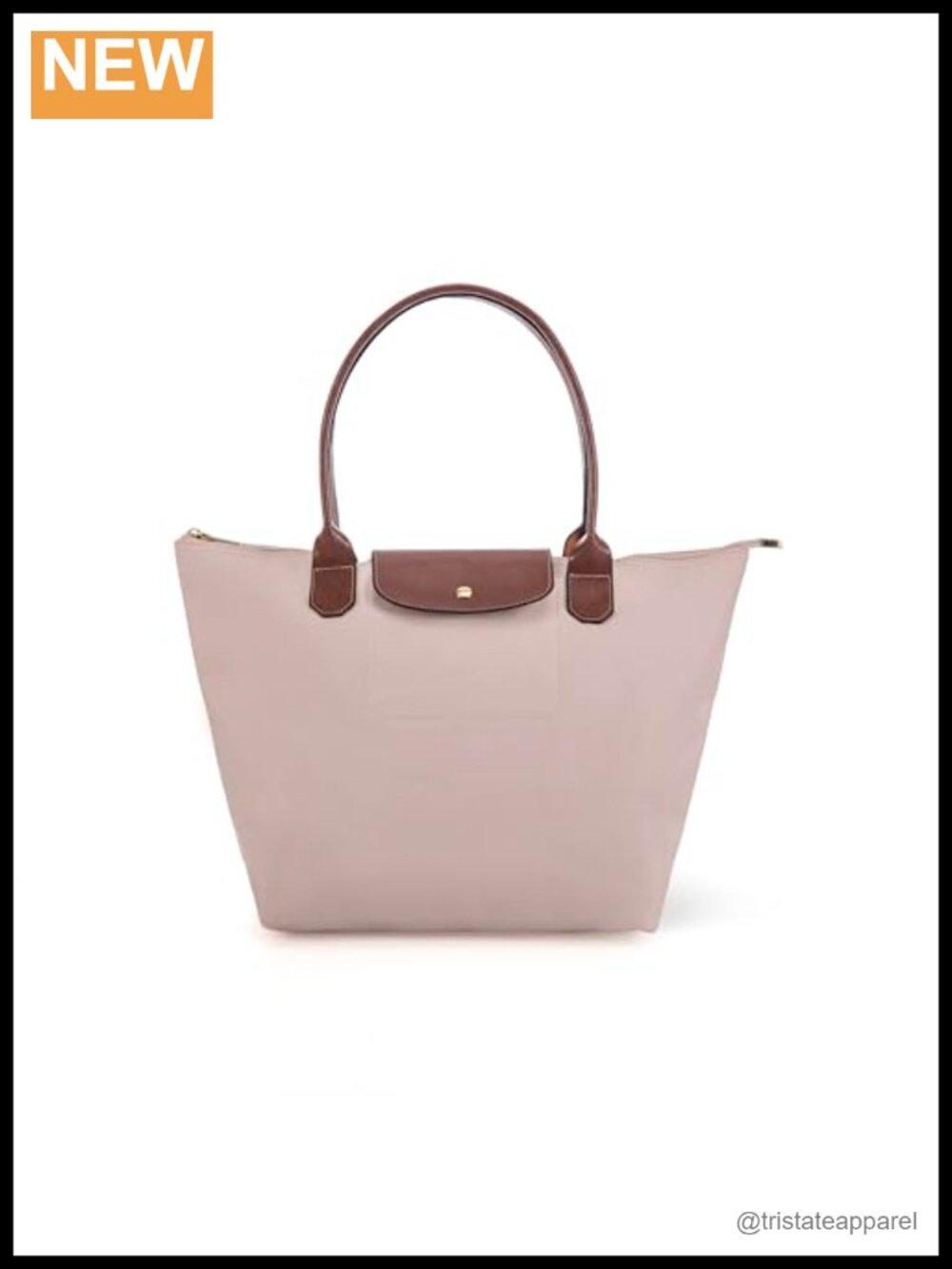 Foldable Nylon Tote Bag for Women Shoulder Hobo Handbag Waterproof